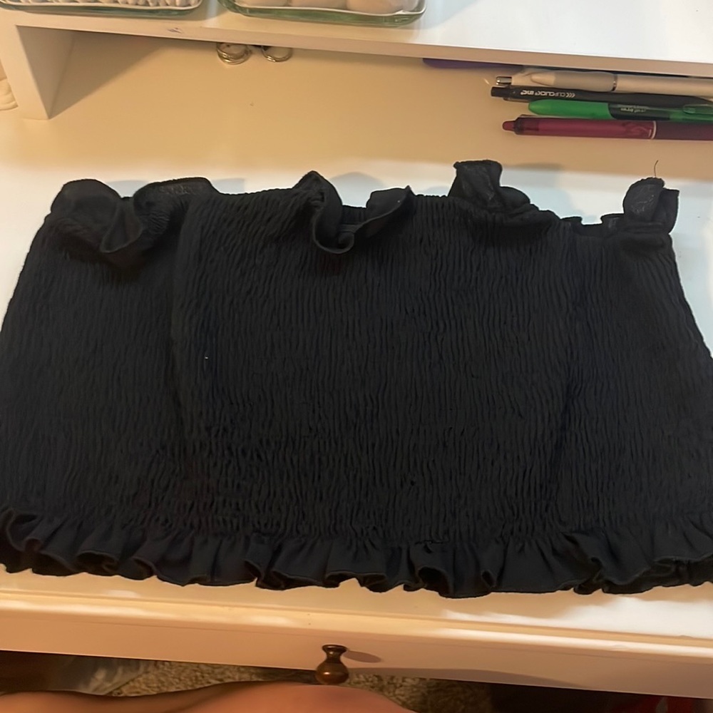 Black tube top